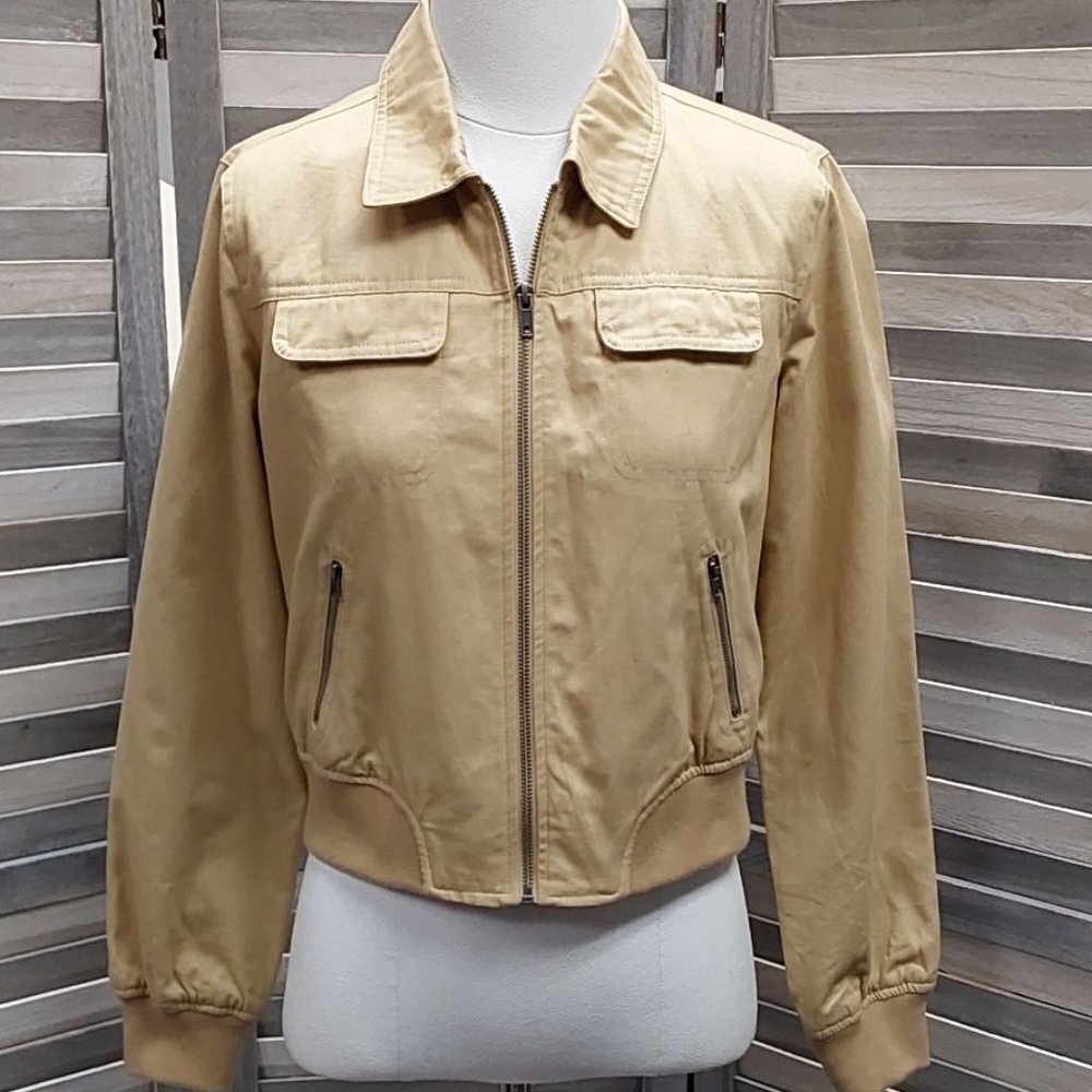 Women's Cropped Utility Jacket | Wild Fable | X Small - Picture 3 of 14